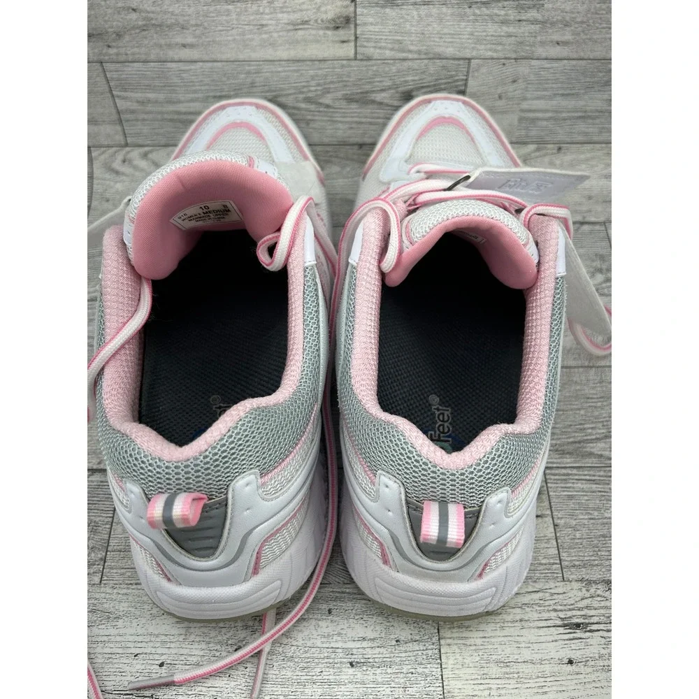 Biofit 916 Women's Athletic Shoes White Pink Gray Comfort Size 10B‎